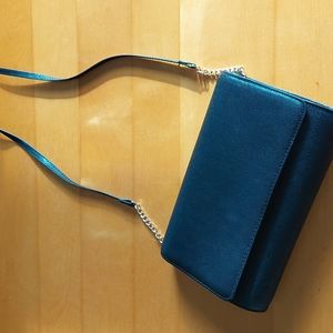 H&M structured shoulder or crossbody bag, chain detail